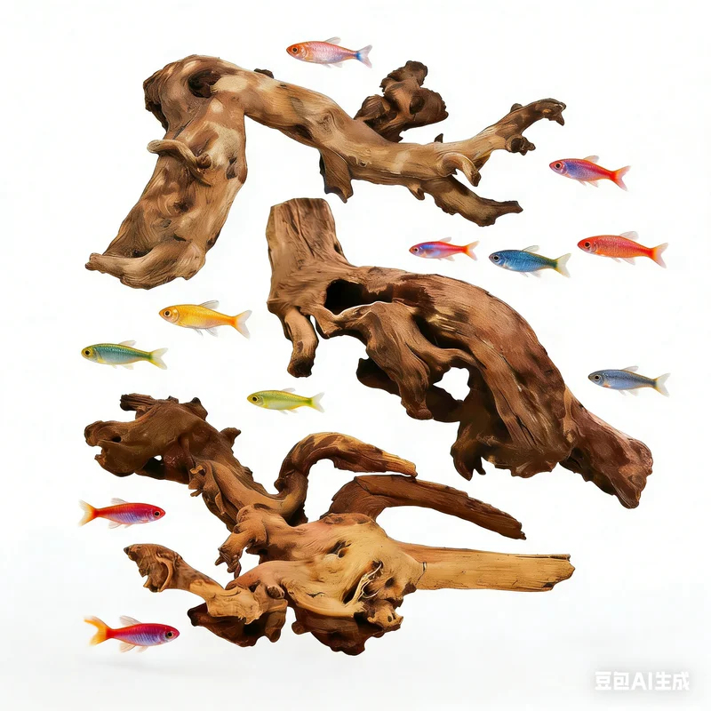 Aquarium Fish Cichlid - Natural Driftwood for Aquarium Decoration Fish