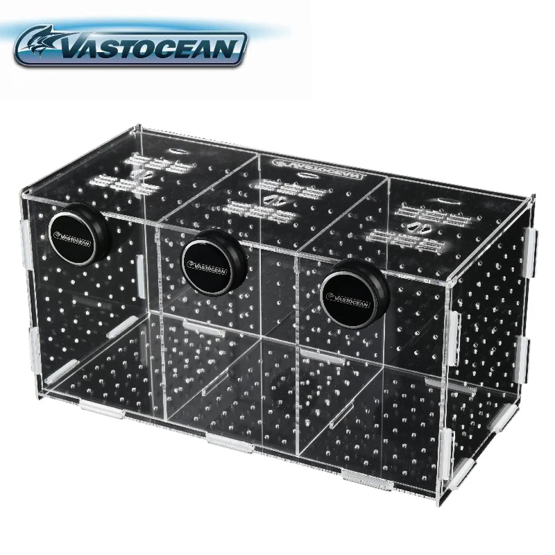 Aquarium Fish Jar - VASTOCEAN Fish Tank Magnetic Combined Acrylic