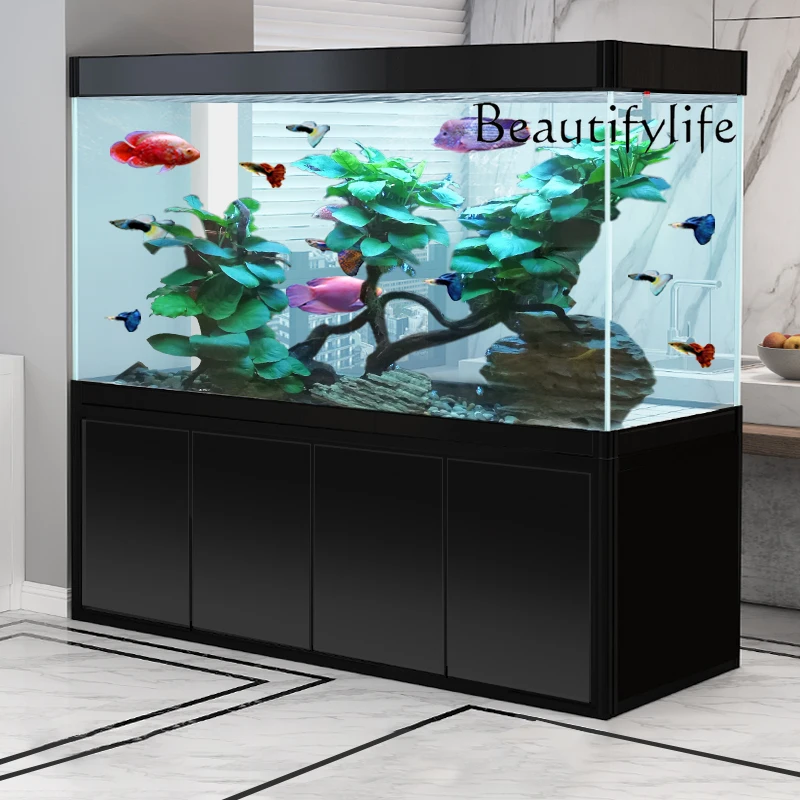 Aquarium Fish Dragon - X36 Living Room Floor-to-ceiling Water-free Household