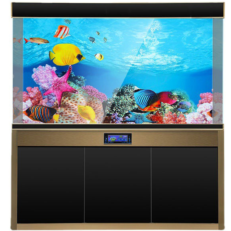 Aquarium Fish Wallpaper Hd - 3D Background for Aquarium Double-Sided HD