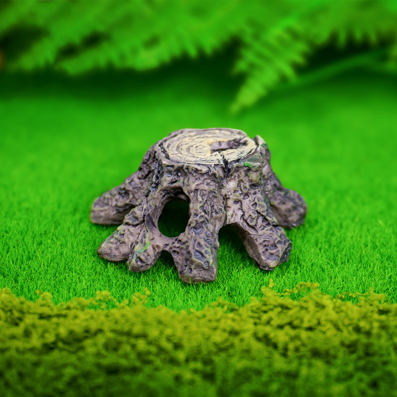 Aquarium Fish Hide - Reptiles Enthusiasts Gears Pet Habitat Accessory