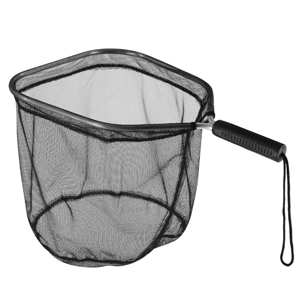 Fish Net Handle - Aluminum Fishing Landing Net 30/35cm Portable