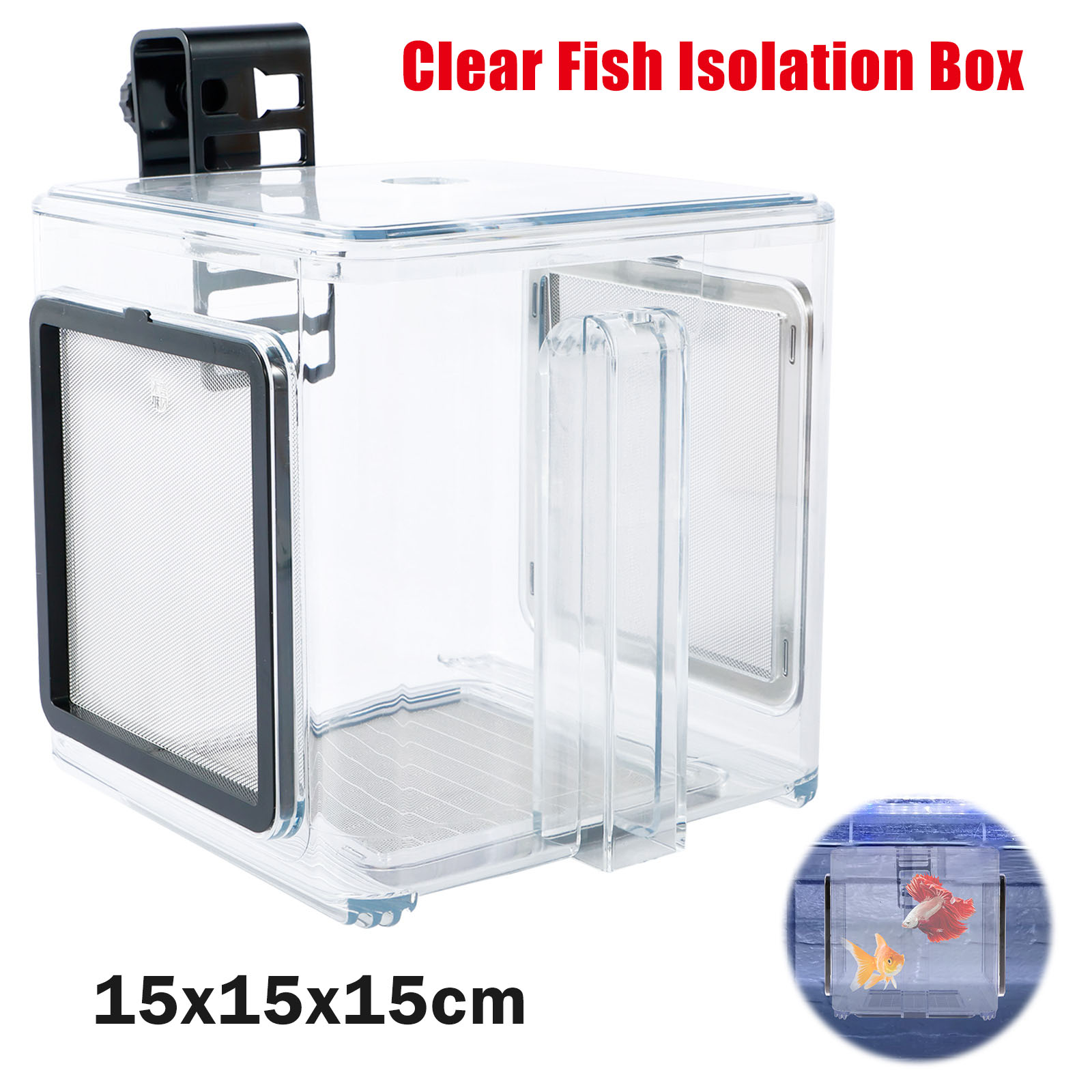 Aquarium Breeder Box Fish Bree - Aquarium Fish Jar review and price