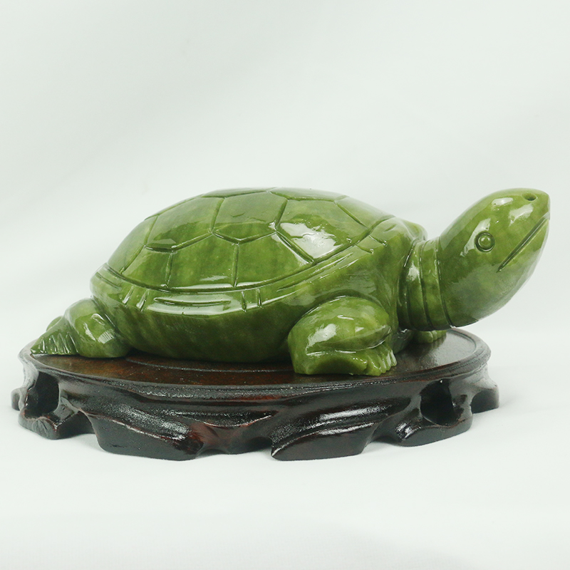 Natural Jade/turtle Sculpture/ - Aquarium Fish Cichlid review and price