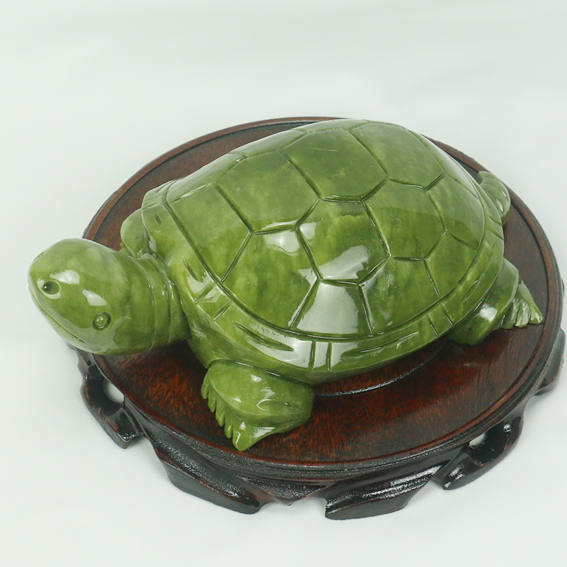 Natural Jade/turtle Sculpture/ - Aquarium Fish Cichlid review and price