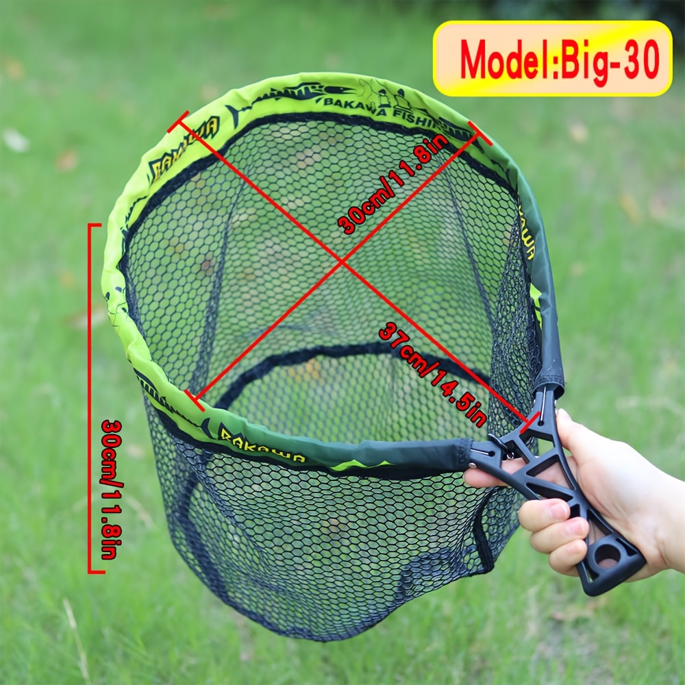 BAKAWA Folding Fishing Net Sho - Fish Net Handle review and price