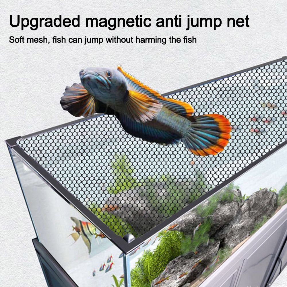 Sturdy Magnetic Fish Tank Lid  - Aquarium Fish Net review and price