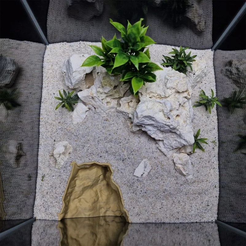 3D Printed High Sim Natural Ro - Aquarium Fish Hide review and price