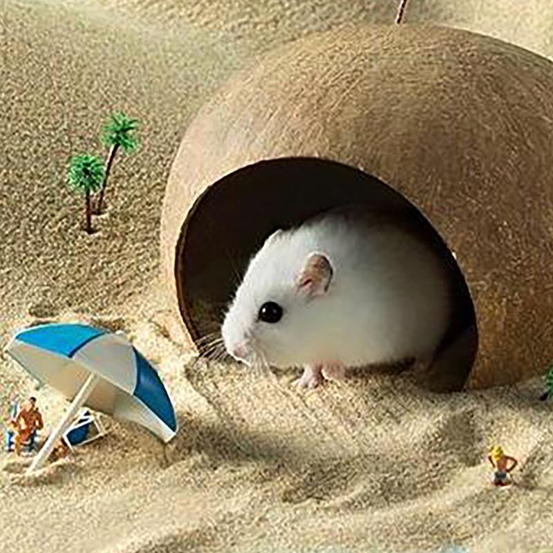 Coconut Hut Decor for Aquarium - Aquarium Fish Hide review and price