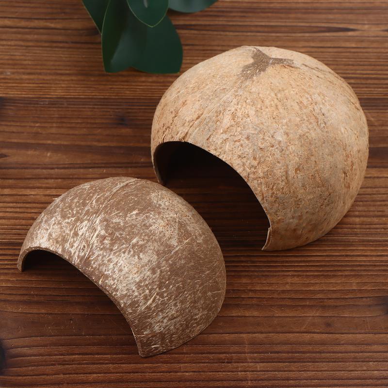 Coconut Hut Decor for Aquarium - Aquarium Fish Hide review and price
