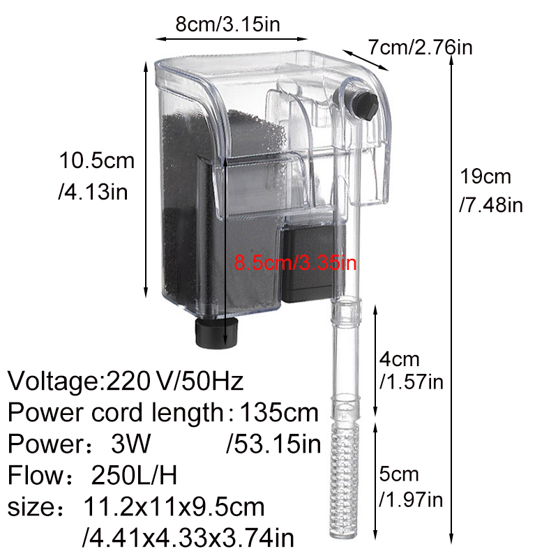 Aquarium Filter Fish Tank Sile - Air Pump Silent review and price