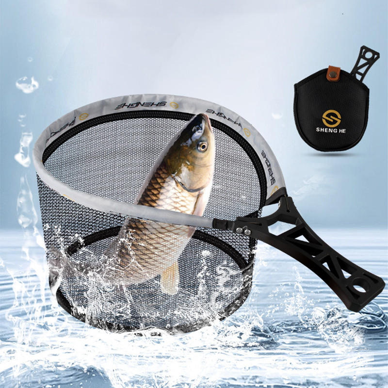 Portable ABS Handle Fly Fishin - Fish Net Handle review and price