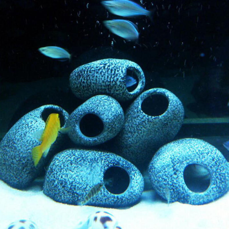Small Aquarium Rock Secenery O - Aquarium Fish Hide review and price