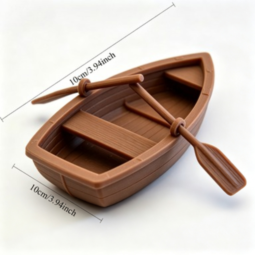 Mini Double Oar Wooden Boat Aq - Aquarium Fish Cichlid review and price
