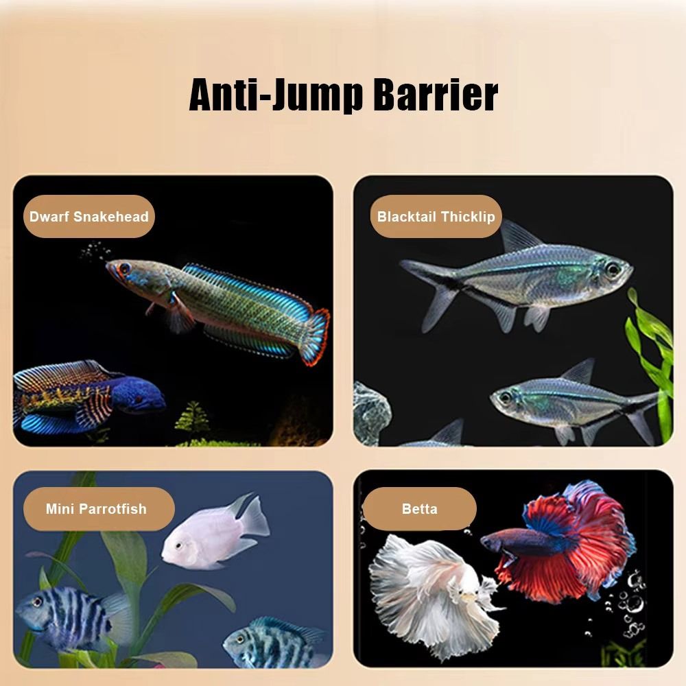 Durable Magnetic Fish Tank Lid - Aquarium Fish Net review and price