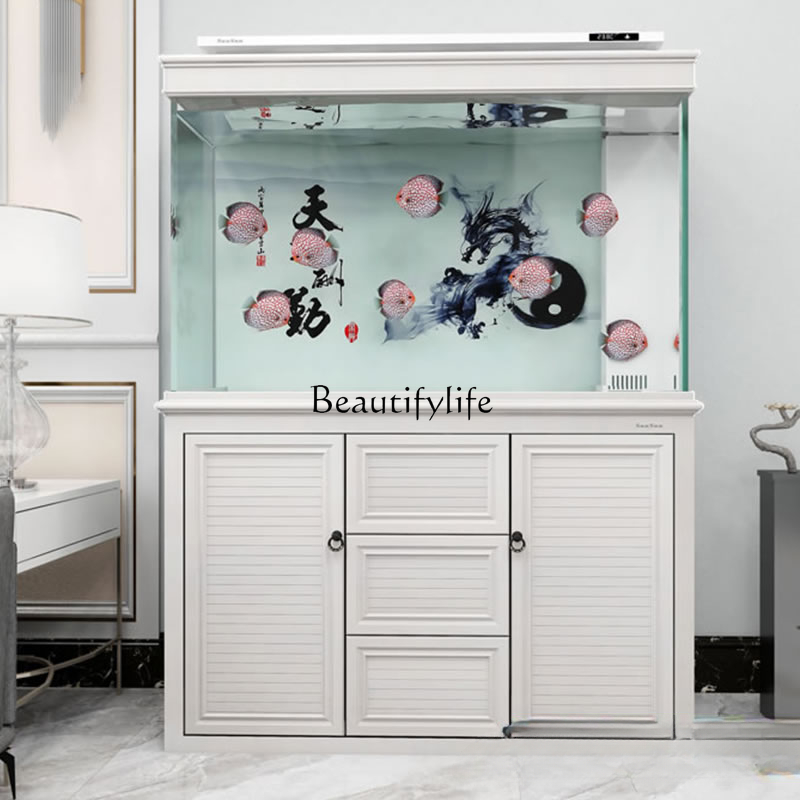 yj9 New Fish Tank Large Living - Aquarium Fish Dragon review and price