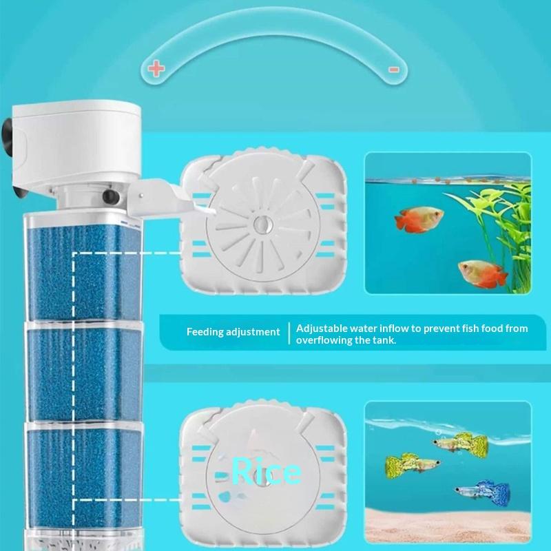 6 In1 Aquarium Filter Pump Fis - Air Pump Silent review and price