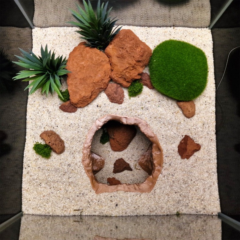 Sinkhole Cave Aquarium Ornamen - Aquarium Fish Hide review and price
