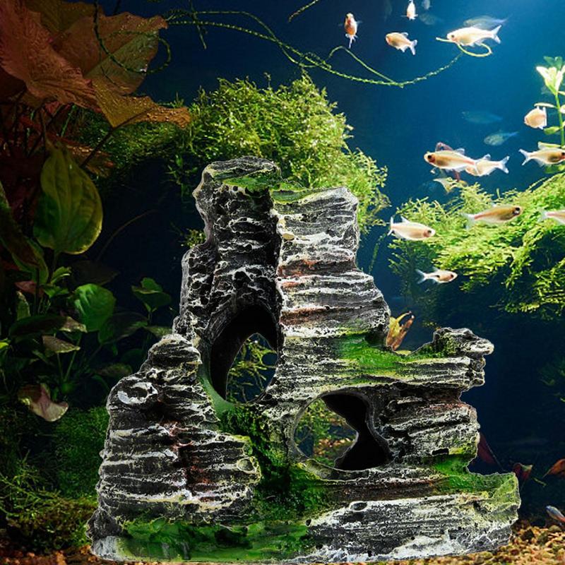 Aquarium Sandstone Decoration  - Aquarium Fish Hide review and price