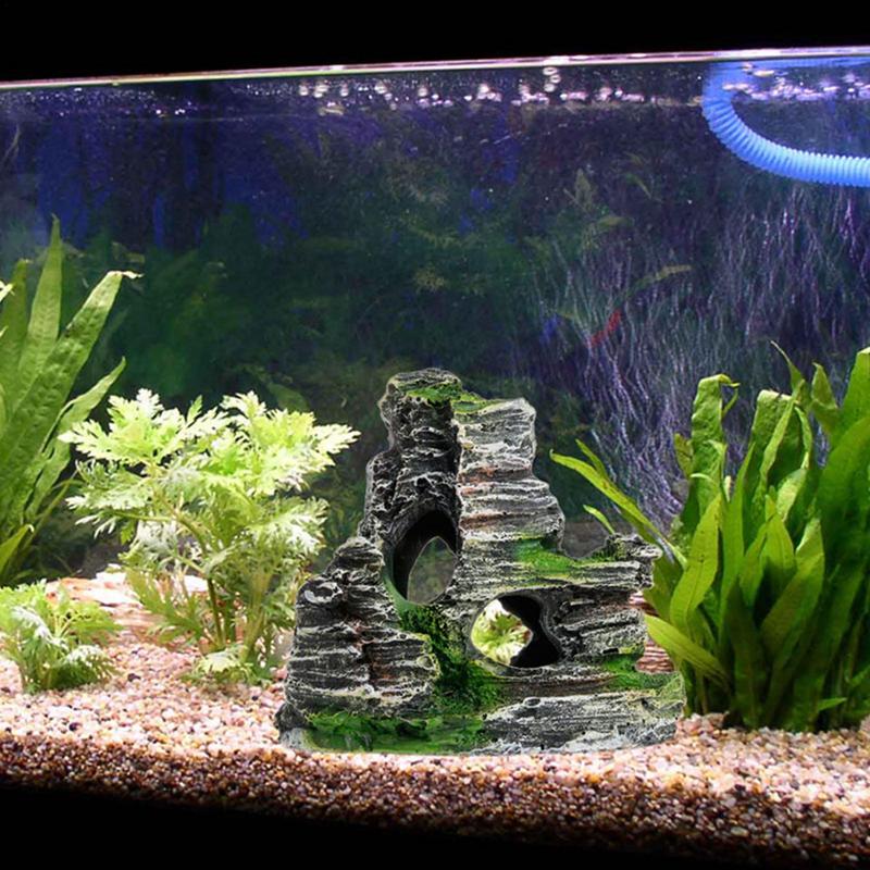 Aquarium Sandstone Decoration  - Aquarium Fish Hide review and price
