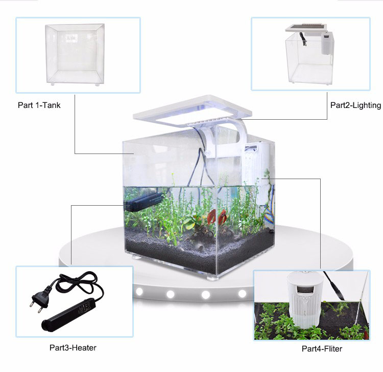 Mini Acrylic (25*25*25cm) Sale - Aquarium Fish For Sale review and price