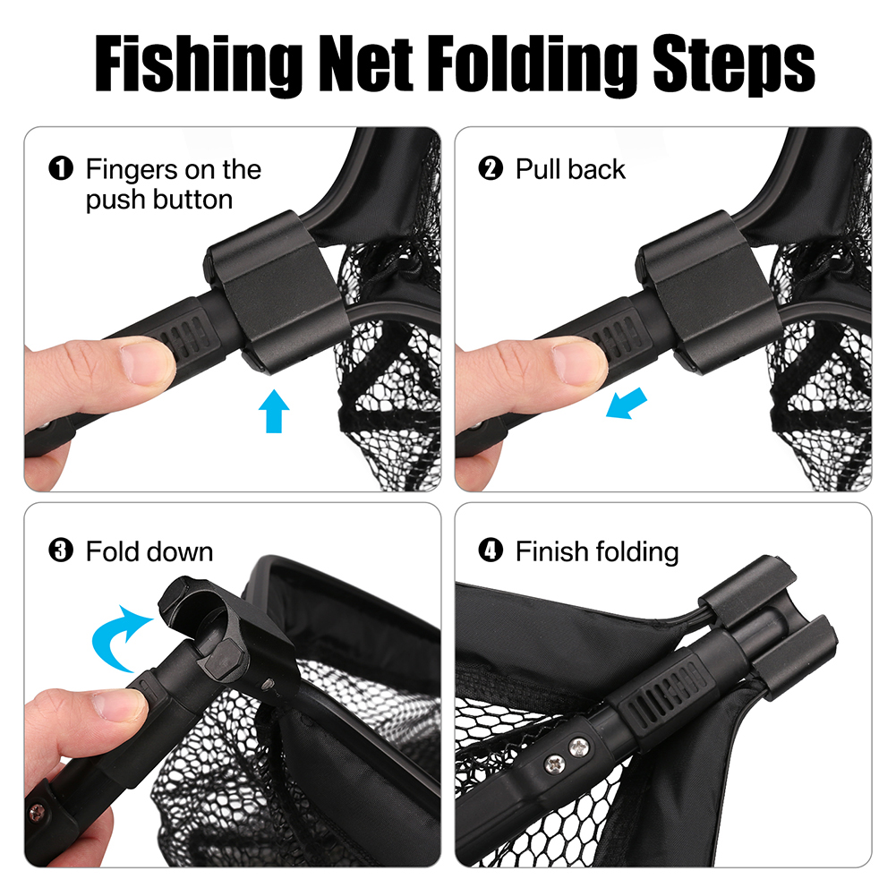 Floating Fishing Net for Fly F - Fish Net Handle review and price