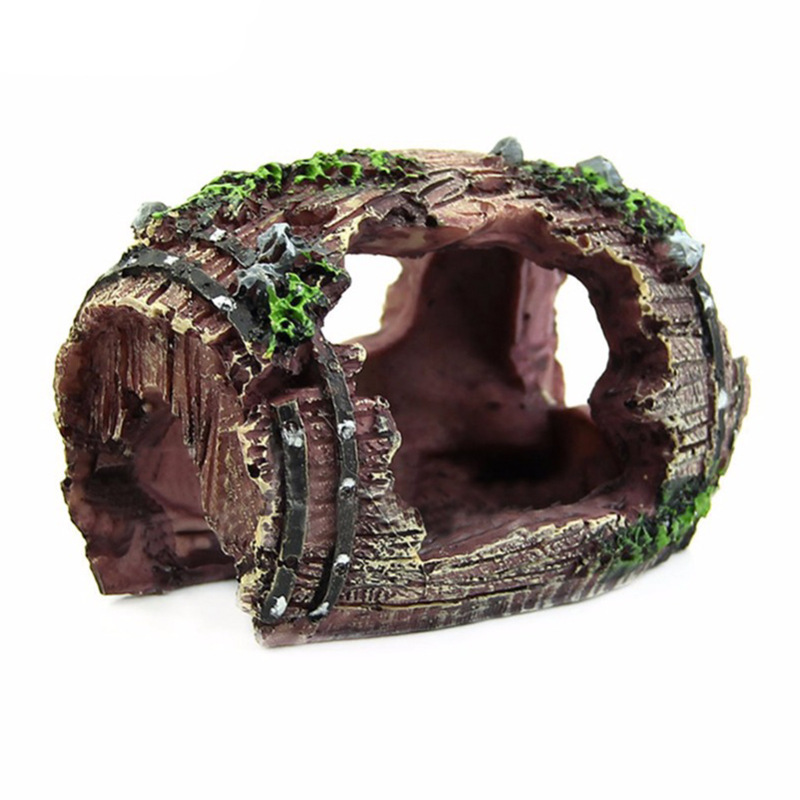 Aquarium Artificial Barrel Cav - Aquarium Fish Cichlid review and price