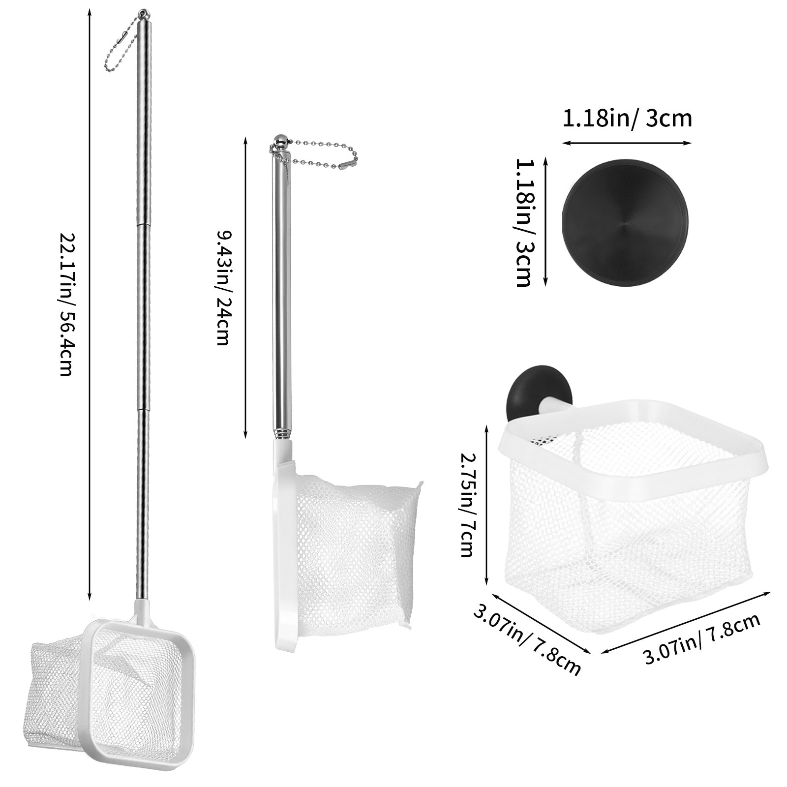 Lightweight Telescopic Fishing - Fish Net Handle review and price